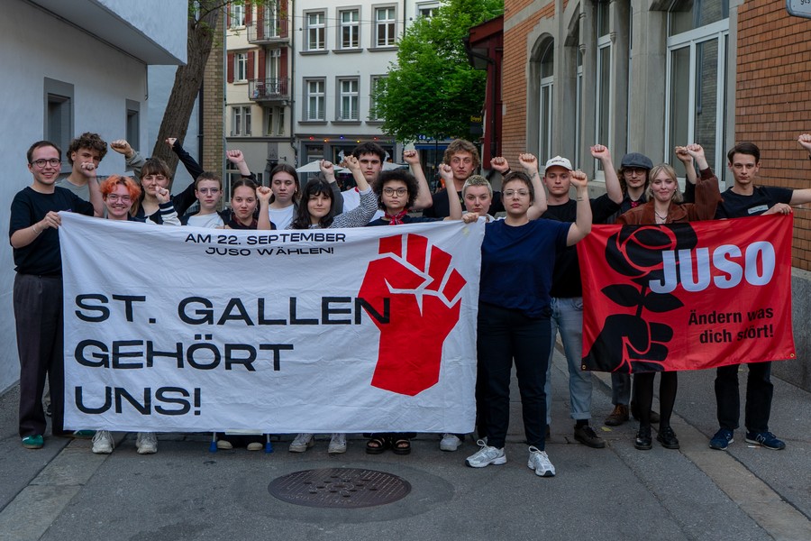 Für linke Mehrheiten: JUSO kandidiert für St.Galler Stadtparlament und Stadtrat